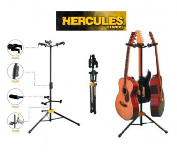 Hercules - Support 6 Guitares Gs526b-plus Stands Guitare