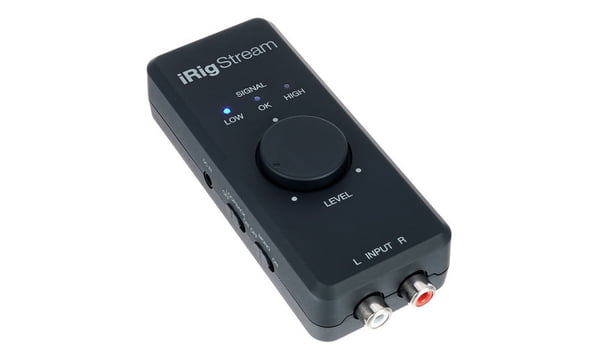 iRig Stream USB Streaming Audio Interface for iOS, Android, Mac, and PC