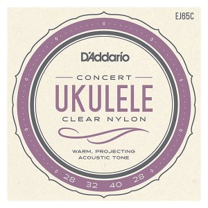 D'Addario EJ65C Pro-Arte Custom Extruded Concert Nylon Ukulele Strings