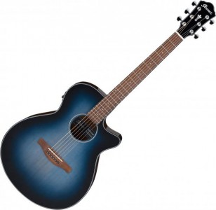 Ibanez AEG50-IBH Acoustic-Electric Guitar - Indigo Blue Burst High Gloss