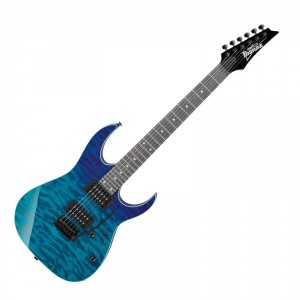 Ibanez GIO GRG120QASP-BGD Electric Guitar - Blue Gradiation