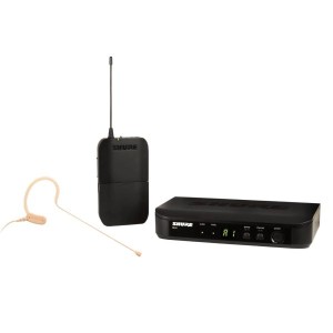 Shure BLX14UK/MX53 Wireless Microphone System with MX53 Subminiature Earset Microphone