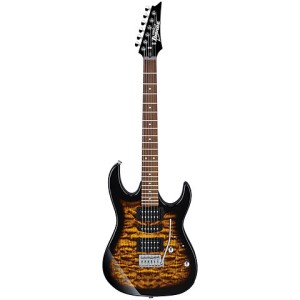 Ibanez GRX70QA-SB RG GIO Series Electric Guitar - Sunburst