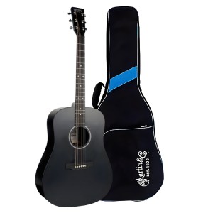 Martin Guitar SPDX1-BLK Dreadnought DX1, HP Acoustic Guitar - Black