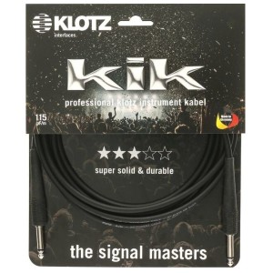 KLOTZ KIK3.OPPSW Professional Instrument Cable -  3 Meter