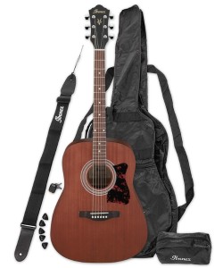 Ibanez V54NJP-OPN Jampack Dreadnought Acoustic Starter Pack