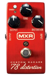 Dunlop MXR M78 Custom Badass '78 Distortion Pedal