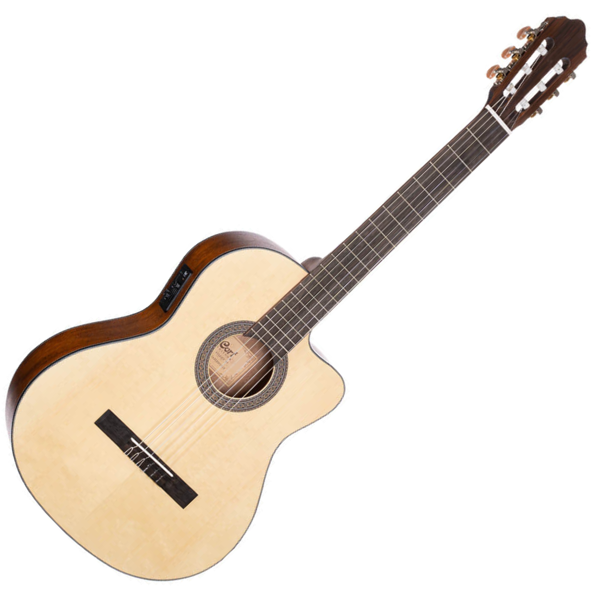 Cort AC120CE-OP Classical Electric Guitar - Natural Finish