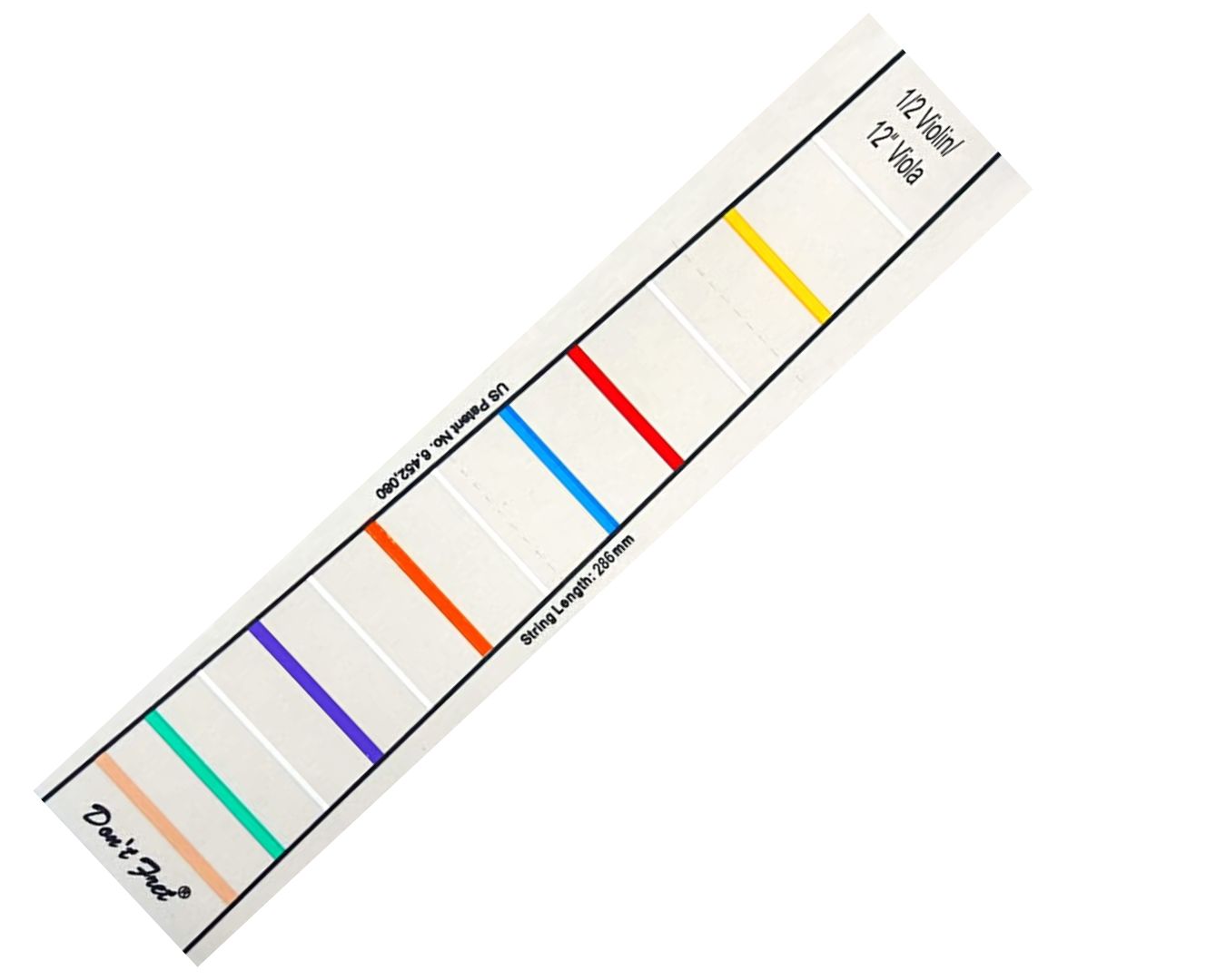 Don't Fret Finger Position Markers for Violin and Viola 1/2