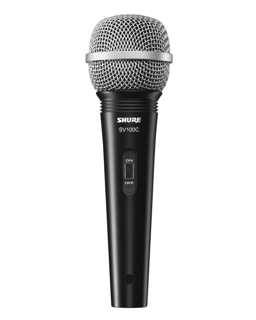 Shure SV100-W Dynamic Cardioid Handheld Microphone with Cable