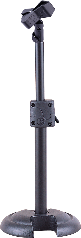 Hercules Stands MS100B Low-profile Straight Microphone Stand with H-Base