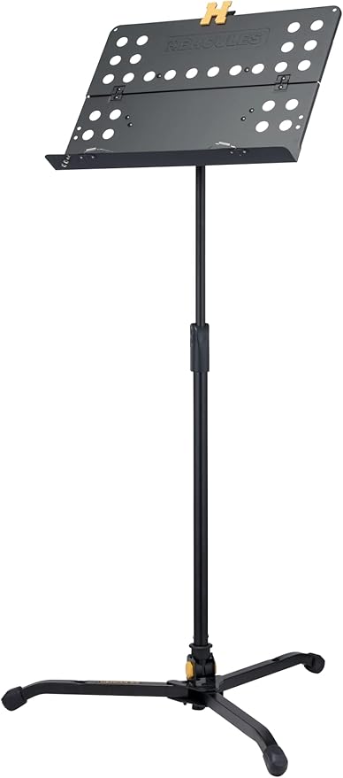 Hercules Stands BS311B EZ Clutch Orchestra Stand with Foldable Desk and Tilting Base