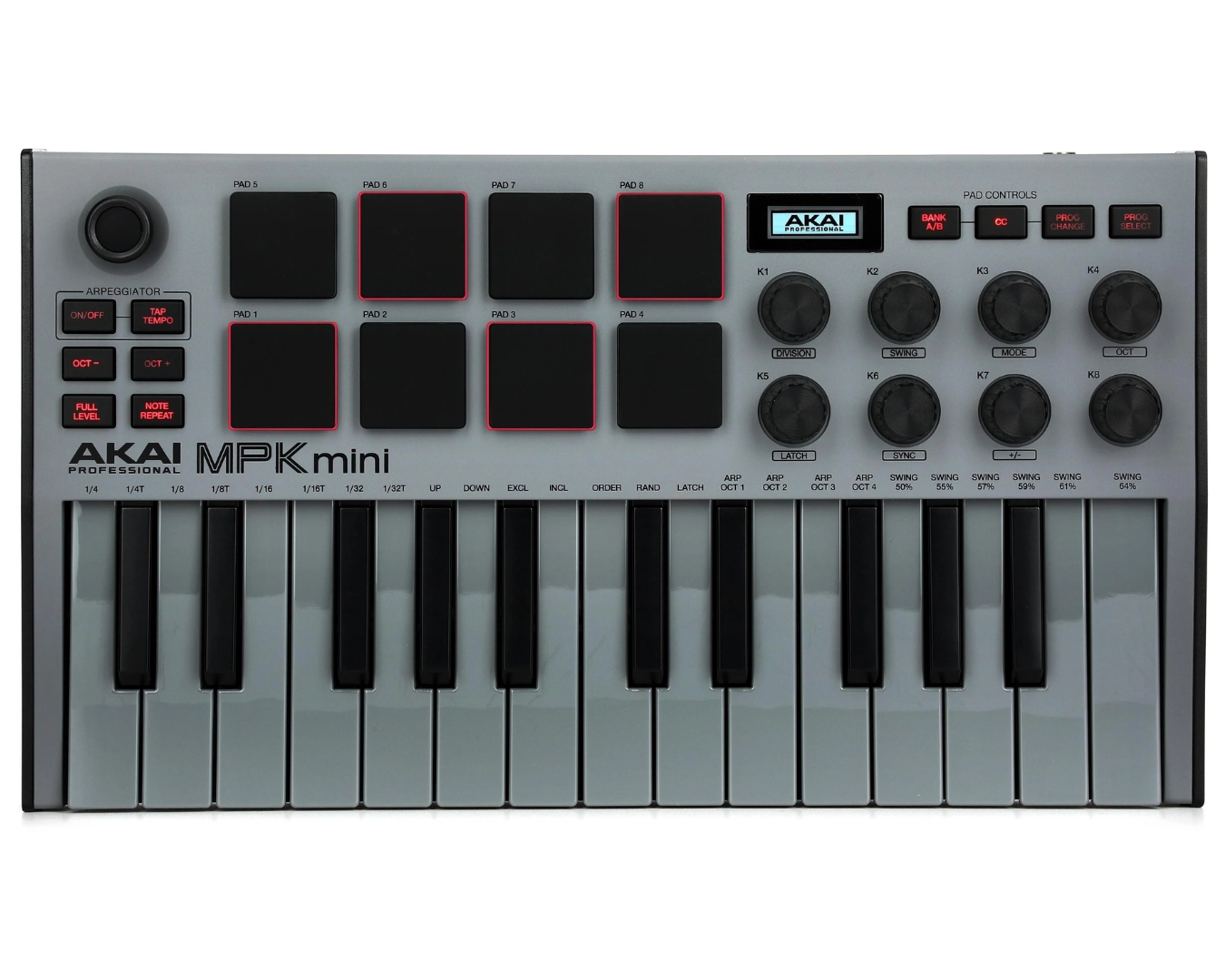 Akai Professional MPK Mini MK III 25-key Keyboard Controller - Grey