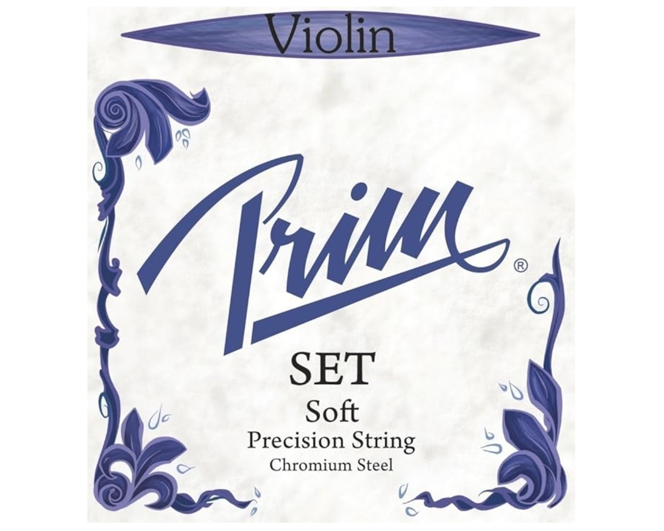 Prim Soft 4/4 Violin String Set Chromium Steel