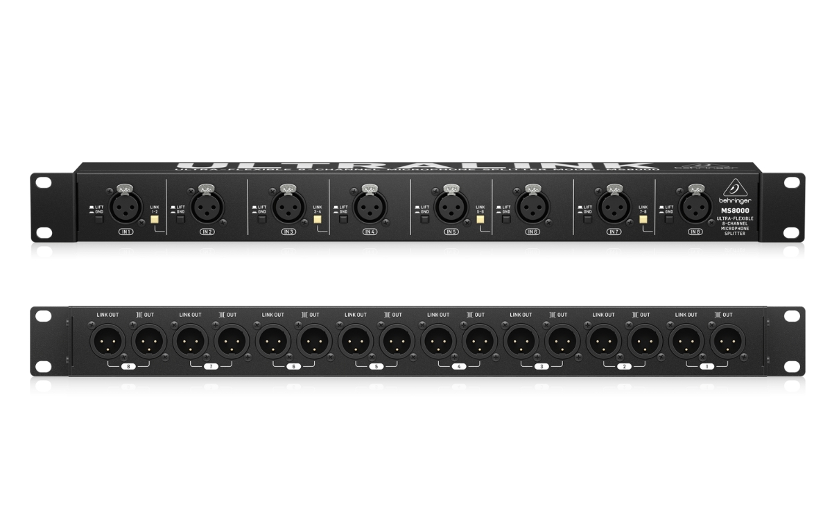 Behringer Ultralink MS8000 Microphone Splitter