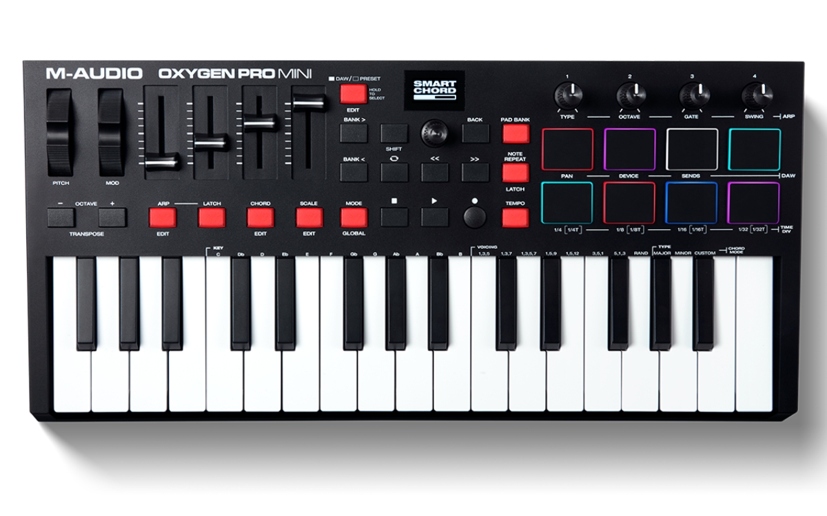 M-Audio Oxygen Pro Mini 32-Mini-Key Keyboard Controller