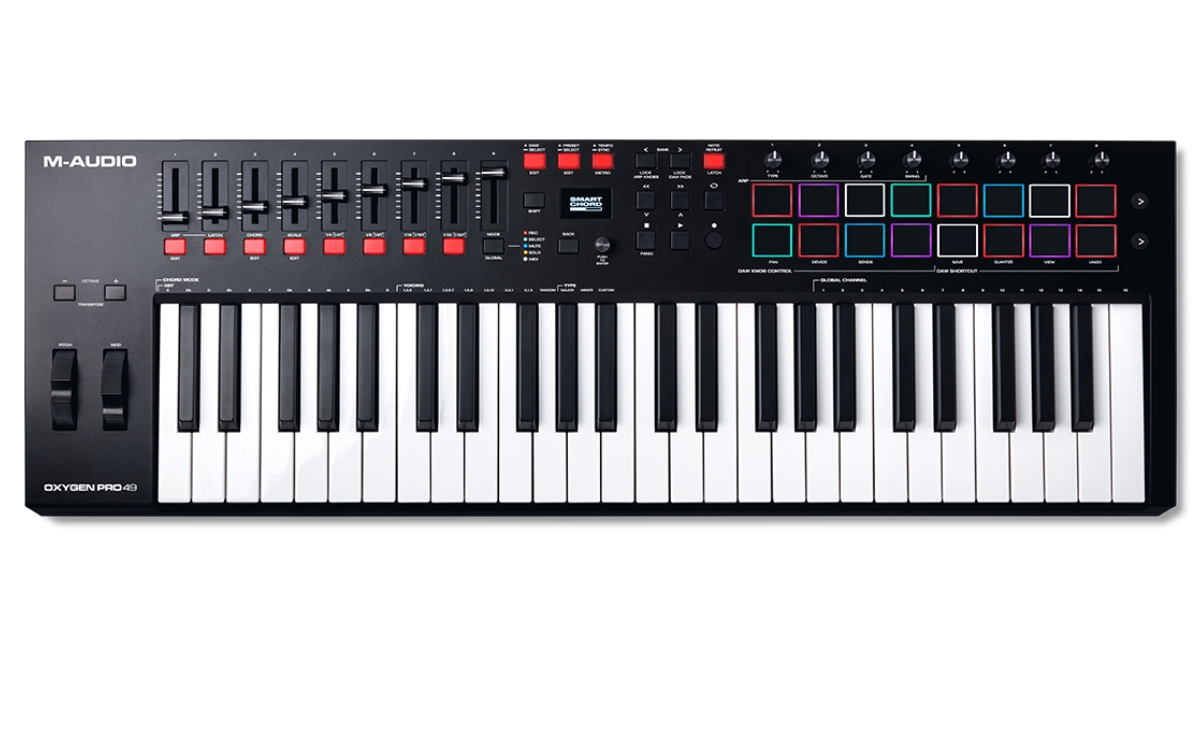 M-Audio Oxygen Pro 49 49-key MIDI Keyboard Controller