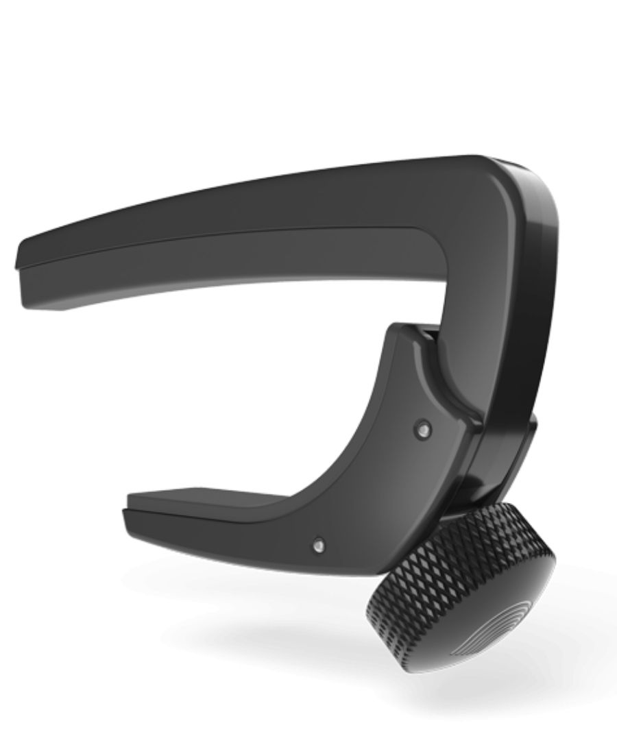 D'Addario NS Capo Lite PW-CP-07- Adjustable Tension, Black