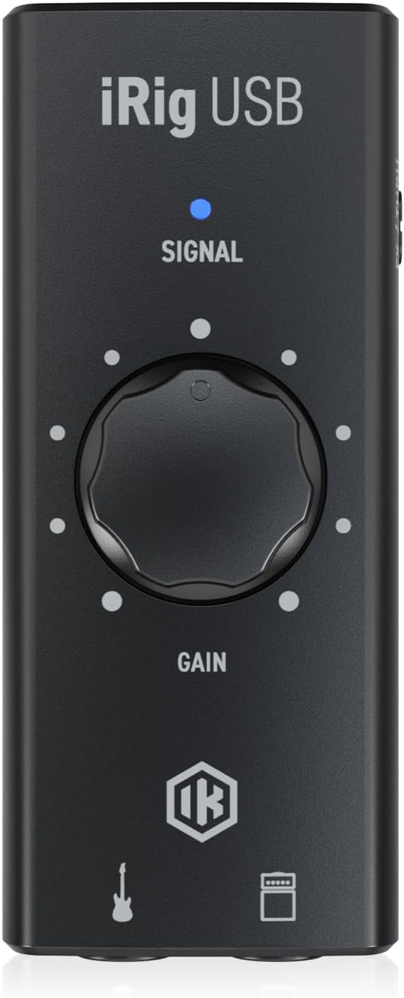IK Multimedia iRig USB – USB-C Guitar & Bass Interface